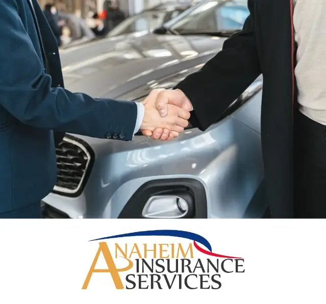 Logo de la compañía de seguros Anaheim Insurance & Vehicle