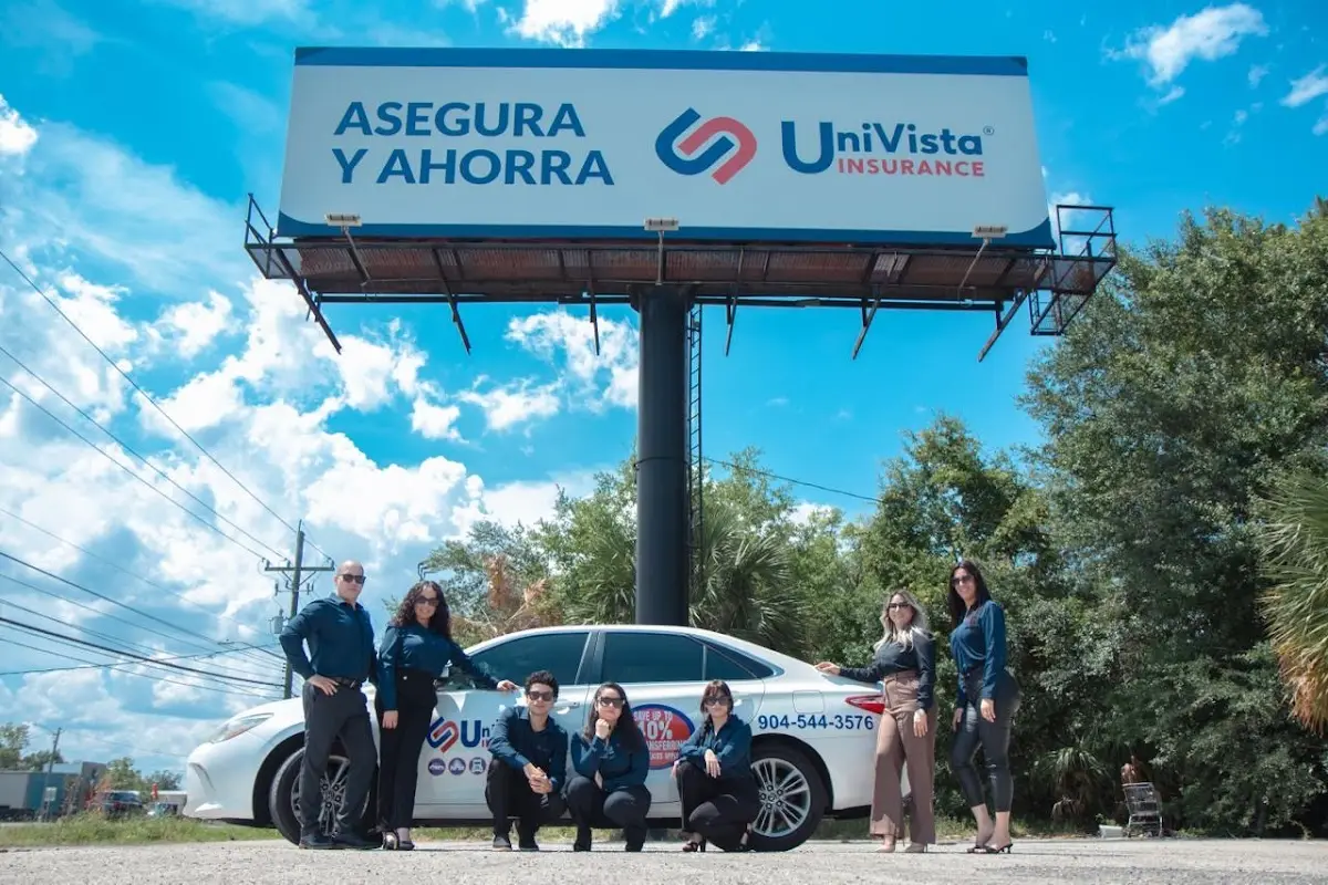 Logo de la compañía de seguros Univista Insurance
