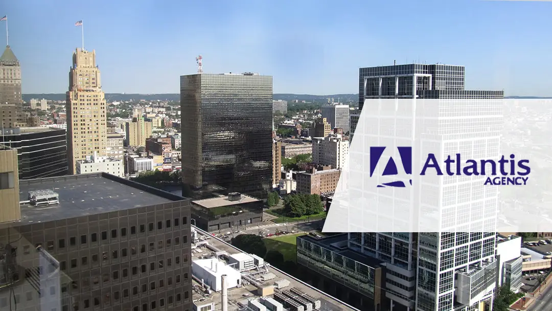 Logo de la compañía de seguros Atlantis Insurance Agency