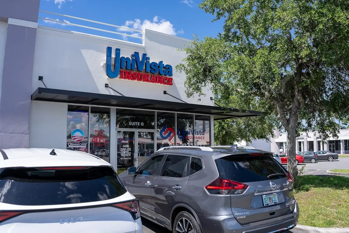 Logo de la compañía de seguros Univista Insurance