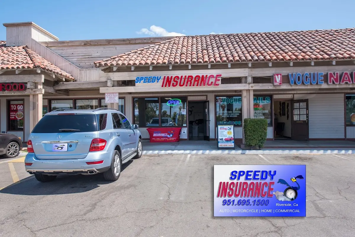 Logo de la compañía de seguros Speedy Insurance
