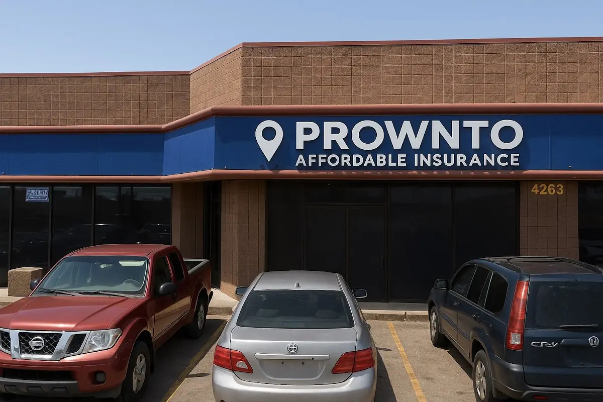 Logo de la compañía de seguros Prownto Affordable Insurance San Antonio TX