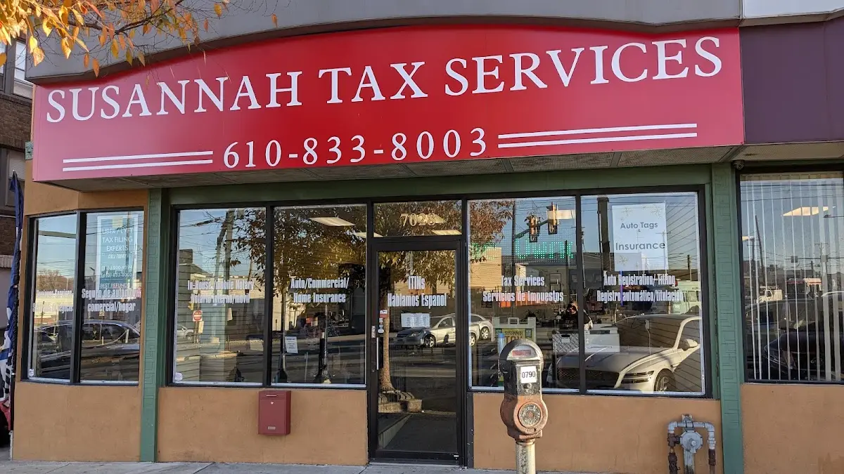 Logo de la compañía de seguros Susannah Tax Services, Auto Tag & Title, Notary, Insurance, Taxes and much more