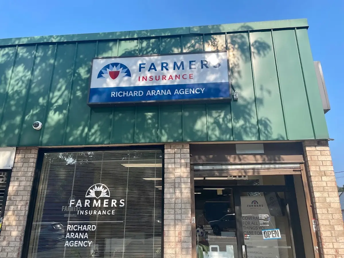 Logo de la compañía de seguros Farmers Insurance - Richard Arana Agency