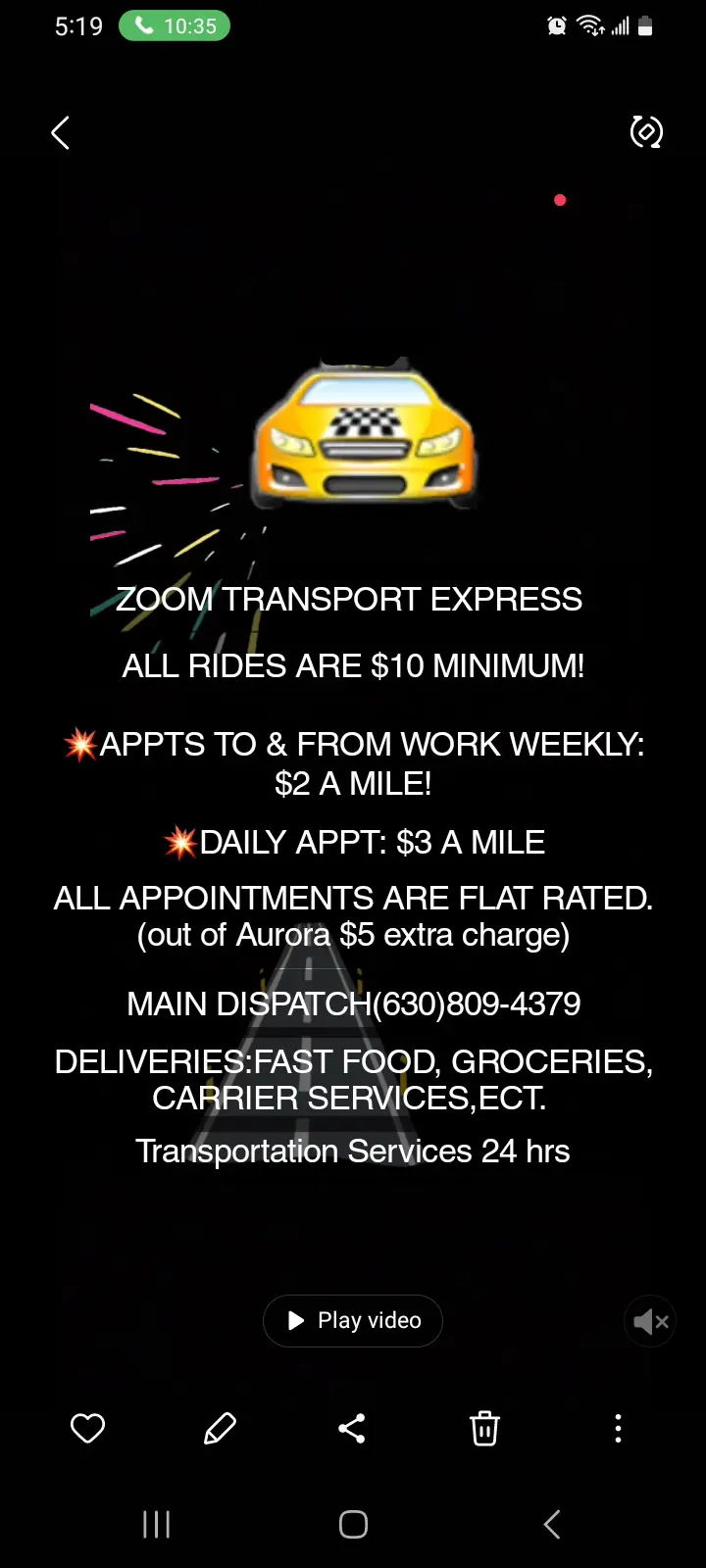 Imagen de Zoom Transport Express LLC